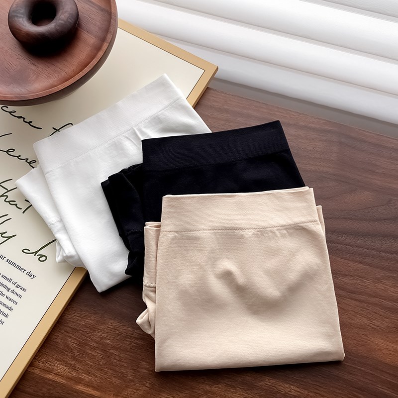 安全裤女2024新款防走光夏季不卷边高腰收腹二合一内裤女打底短裤