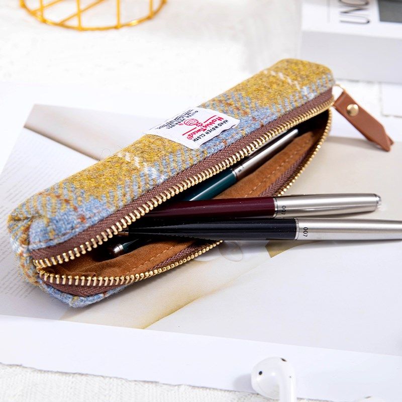 哈里斯随身钢笔袋小容量签字笔袋钢笔保护套收纳袋笔盒文具袋新品,文具电教/文化用品/商务用品,笔袋,淘宝优惠券,粉丝福利购,淘宝优惠卷