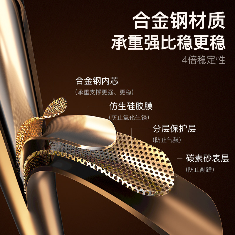 麦克风支架落地直播话筒专业伸缩手机平板金属架子一体KTV电容麦