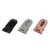 柜门不锈钢挂锁锁牌老式 插销 木门90度直角门扣门栓抽屉免打孔明装