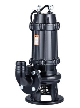 WQD潜水泵220v家用小型水泵化粪池污水处理排污抽粪潜污泵1.5kw