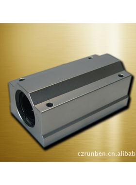 SCS40LUU加长型直线滑块、全封口型、直线滑动单元、铝合金滑块。