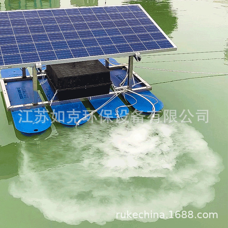 太阳能微纳米曝气机江苏如克厂家RSUN-RWP型光伏微纳米气泡机