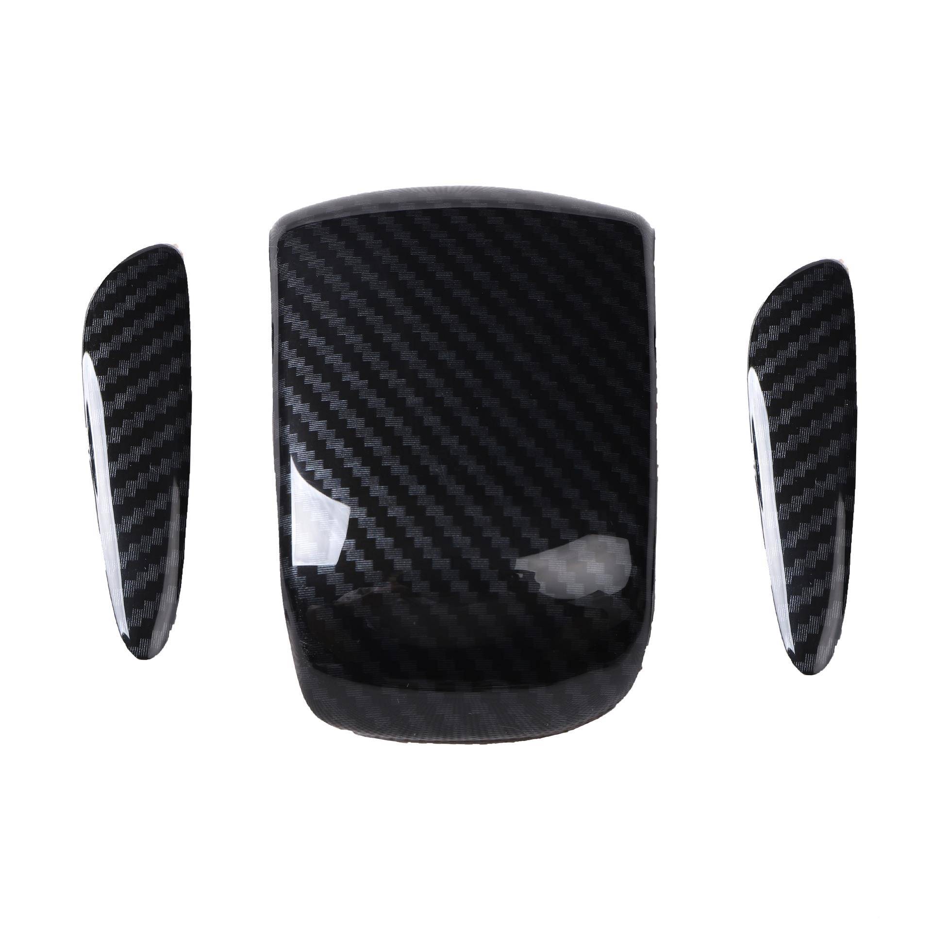 美版20-3款舵GLE350450木方2向盘碳纤内饰改装VQV右桃中央风口贴