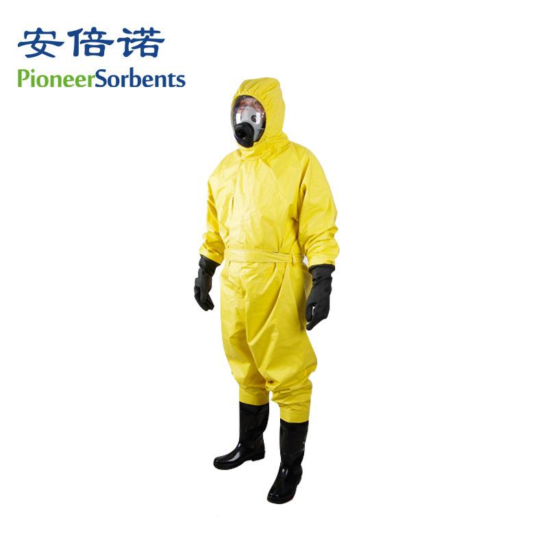化品防护服BRXPVC防护服防化服学酸耐碱防护服