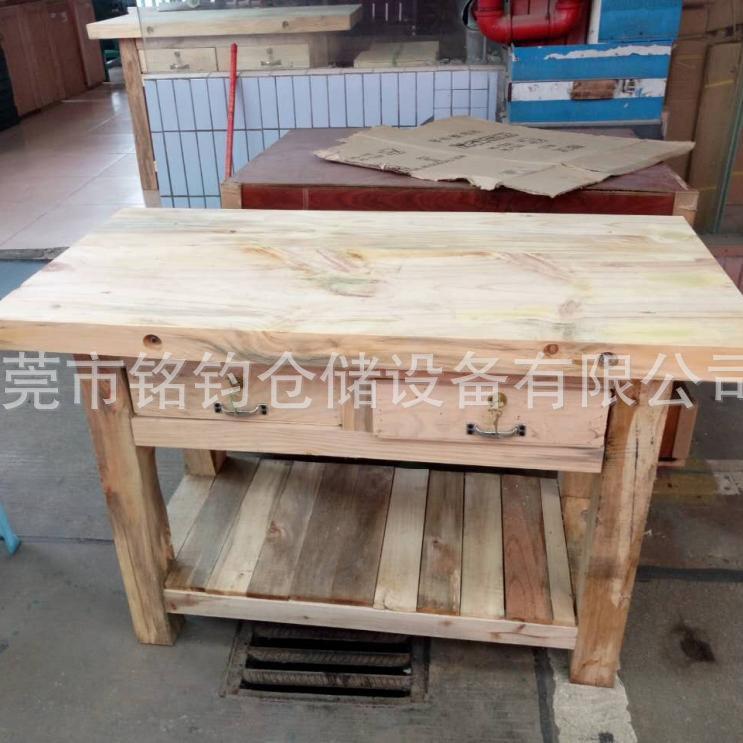 现货重型松木钳工具工台修木作制钳工台模维台仪器MJ897安装台机