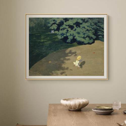 菲室克斯·瓦洛东装饰画复古艺术客利RGI厅墙画日出日落壁餐厅卧