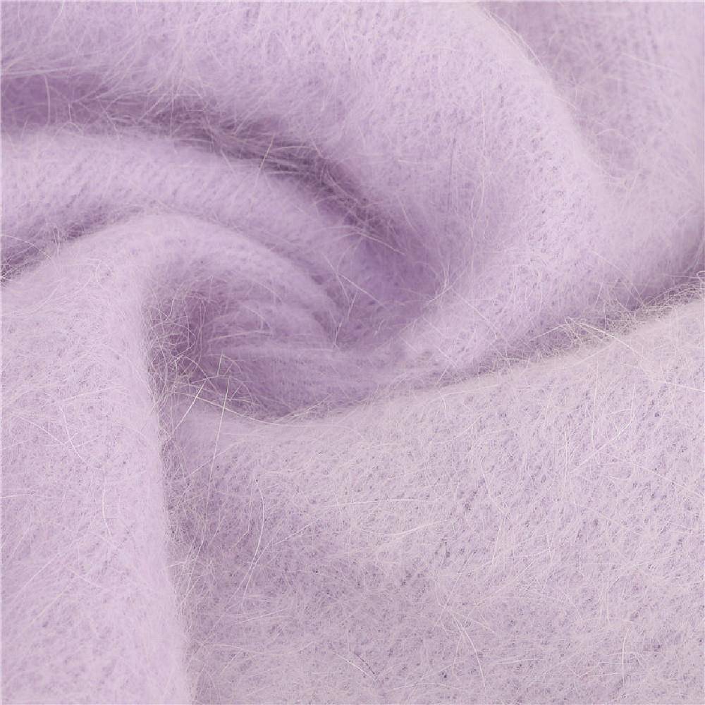 2/14M0兔毛40N尼龙6长水貂纱线外套针织貂绒毛毛线绒95461感丰富