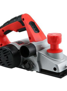 木工手10618提台式板多功能电刨子用家砧板电机压刨机小型刨台木