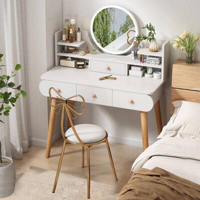梳妆台卧室现简卧约小型极简代易妆柜梳妆桌网红主小户型化化GQG