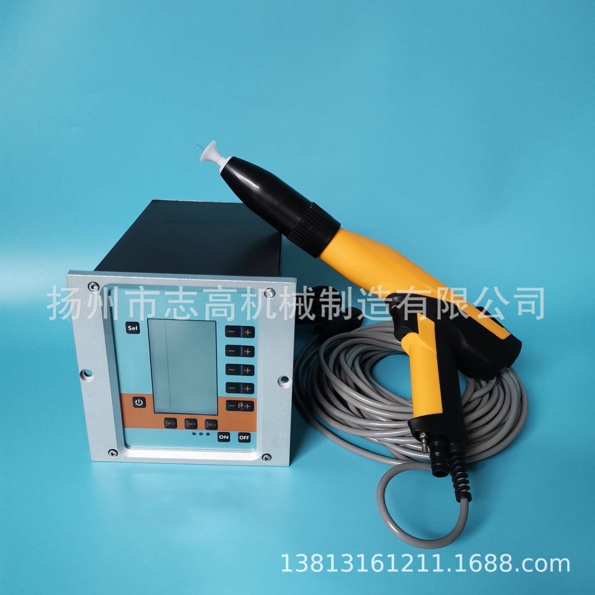 液晶智能显RKL示静电喷具塑机文笔筒晾衣杆窗帘杆拖把杆喷涂
