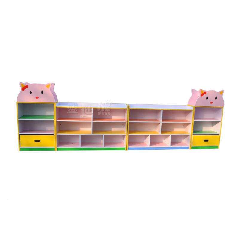 儿童幼儿园通LDM-0027家具、卡人物玩具/玩具组柜合柜、物储柜书