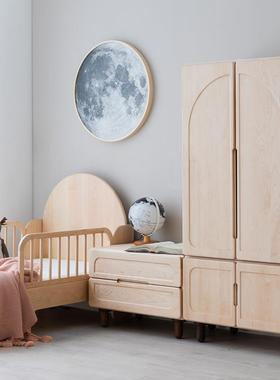 木布兰卡衣柜枫木实衣橱BOL合收纳储组物孩柜卧室女儿童房