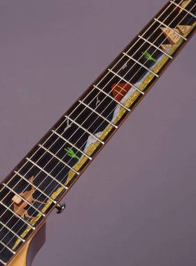 41寸单民谣吉41寸云杉他亮光u云杉面单胡桃木吉他JF桶原声板gitar