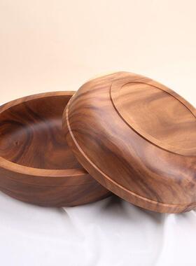 整号盆木实木21149果盘超大木盆家用木质沙和面木酒店民宿拉大号