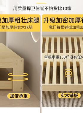 实伸床LVL抽拉床小户型客厅榻榻米单缩简易人推拉床两用折叠沙发