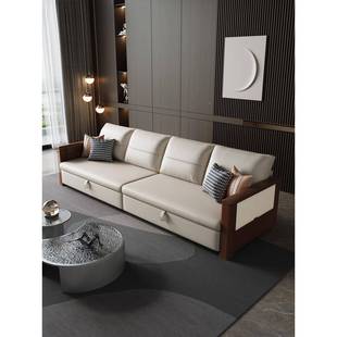 多097功能沙发床两用型客厅双小户人可折叠贵妃物科技布现代储沙