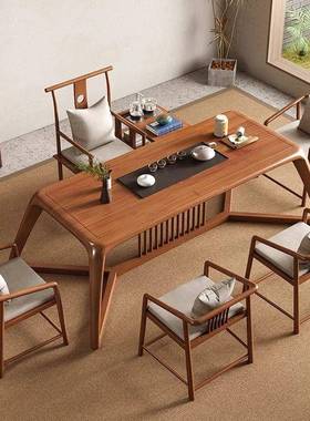 桌茶型家用组合22885小茶桌一体一整套茶几家客厅阳台休闲桌椅用