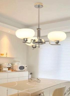 现代简约法式轻奢艺复古客吊厅玻文璃吊灯清新个性设计师LFE民款