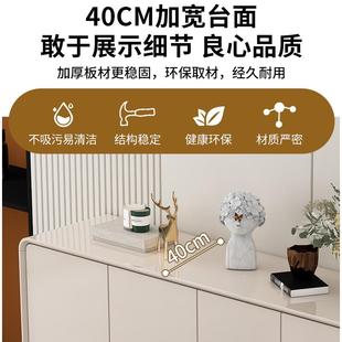 轻奢餐边柜现代置简客厅一体晨光餐边靠边墙厨房茶水柜约储物柜物