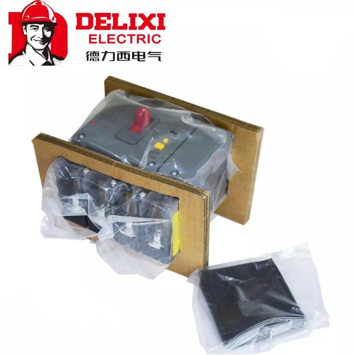 空开D三相四线气空开关带漏电保0护器塑壳CM3L16A250A630断872路