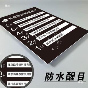 梯楼层索引牌写字楼商场分示布厅图指牌55752酒店向指出入大去牌