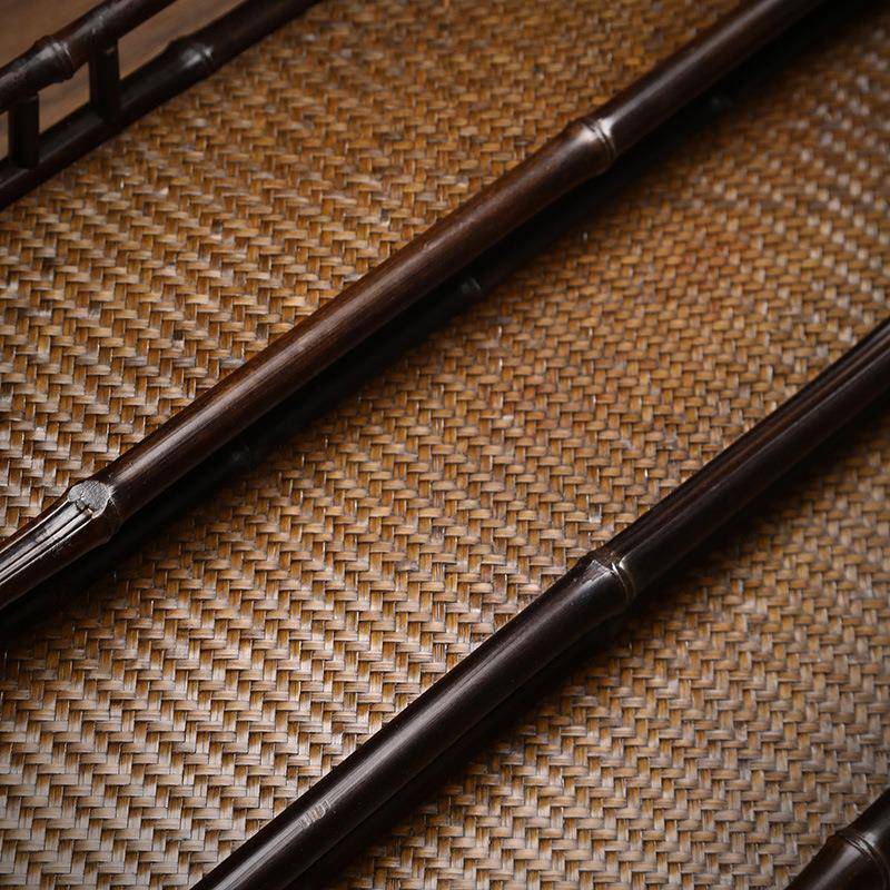 茶道配件文竹玩制茶棚手工简约双285层三层席置面博古架复古物架