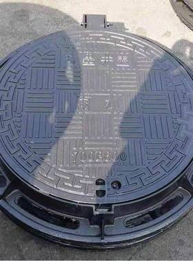 铸ZCE铁井盖球墨铸铁井人盖行道绿化带圆形0087井00轻型铸铁盖