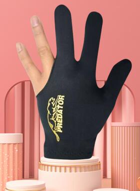 打台球10弹男露只球房女HWB手套桌球右专套用左手0手套批台球手套