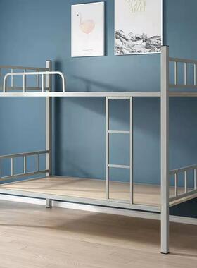 加厚上下铺铁层宿舍双床UTK学生高低床床成床人铁架床公寓徐州厂