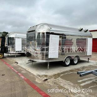 街早餐车移美食车房车制大型作户外动流动夜市熟食露营GMI房车景