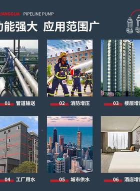 IRG/IG立式管道离心泵耐腐蚀耐高温暖循地心环泵高层增压SOPS离泵