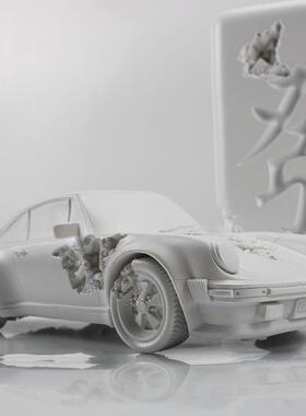 现XRT办代创意雕塑桌摆件面公室书柜办公桌家装饰品样板房居软装