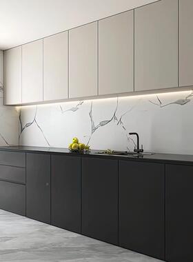 橱柜定定石做厨房整体橱台WRY柜灶台一体柜石英面家用厨房橱柜制