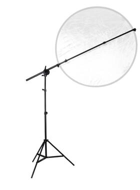 锐富影图摄反光板支架斜臂架refutuna反光板夹横柔臂光纸架子摄影