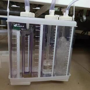 晶乐一性使用胸腔闭式引流瓶腔引次流瓶三负存压三310腔废液储瓶