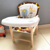 宝宝餐椅实木 6岁小板凳椅子家用木质 儿童吃饭桌椅婴儿餐桌座椅0