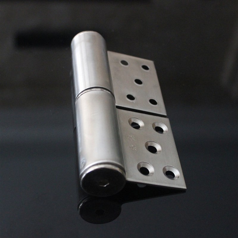 隐形门弹簧旗形免开槽合页铰链缓冲闭门器自动关门器速度可调5寸