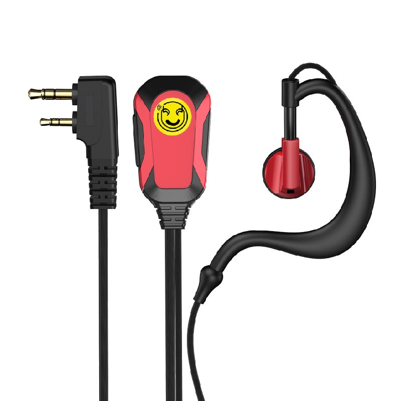 炫颍对讲讲机耳机耳麦 对讲电话机耳机线通用高档耳挂耳塞式耳机