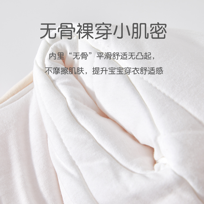 婴儿衣服冬季连身衣加厚秋冬宝宝保暖棉服冬天6一12月女孩冬装a类