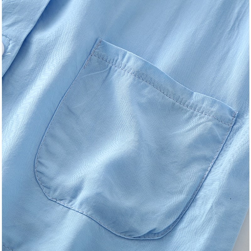 夏儿童护理服全开式手臂打石膏穿的衣服腿骨折打钢钉专用裤子薄款