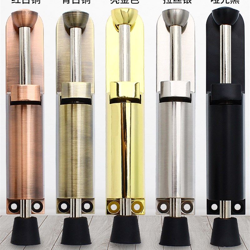 脚踩门挡免打孔脚踏门吸门定位制动器随意停门挡隐形防撞脚踏门顶