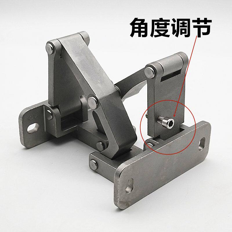 不锈钢石材门铰链防火消防门合页管井门干挂石材隐形暗铰二维可调