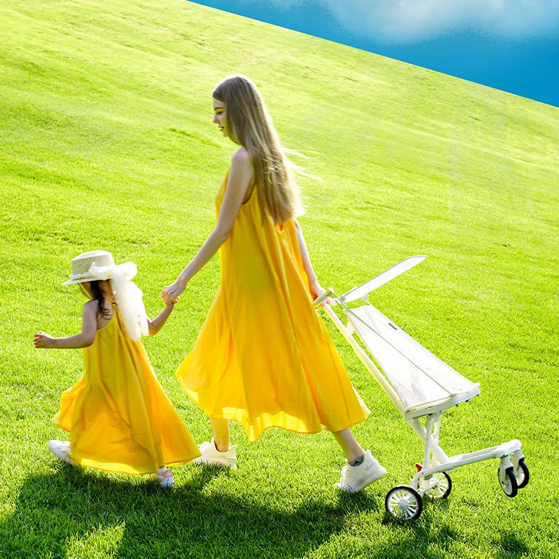 宝宝好V11溜娃神器手推车儿童婴儿推车遛娃神器轻便折叠简易伞车