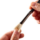 艾艺乐水粉笔套装 艺考水粉画笔扇形笔猪鬃色彩笔丙烯笔尼龙油画笔