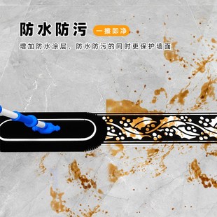 pvc自粘腰线波导线贴纸防水墙贴门框厨房客厅窗台浴室装 饰边框贴