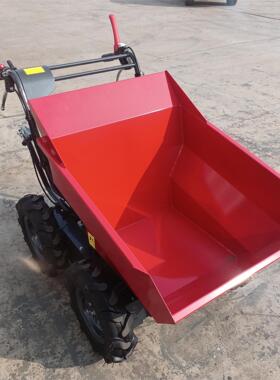 跨境电动翻斗车轮式电动自卸车 座驾式迷你dumper液压翻斗车