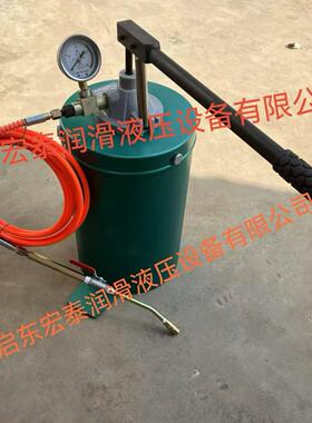 HTB-H40A1便携式手动注浆泵 小型堵漏泵 手摇式注浆泵