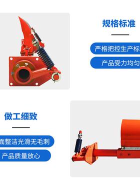 重型一级清扫器仿马丁款聚氨酯头道刮料器刮板刮刀PDHD皮带清扫器