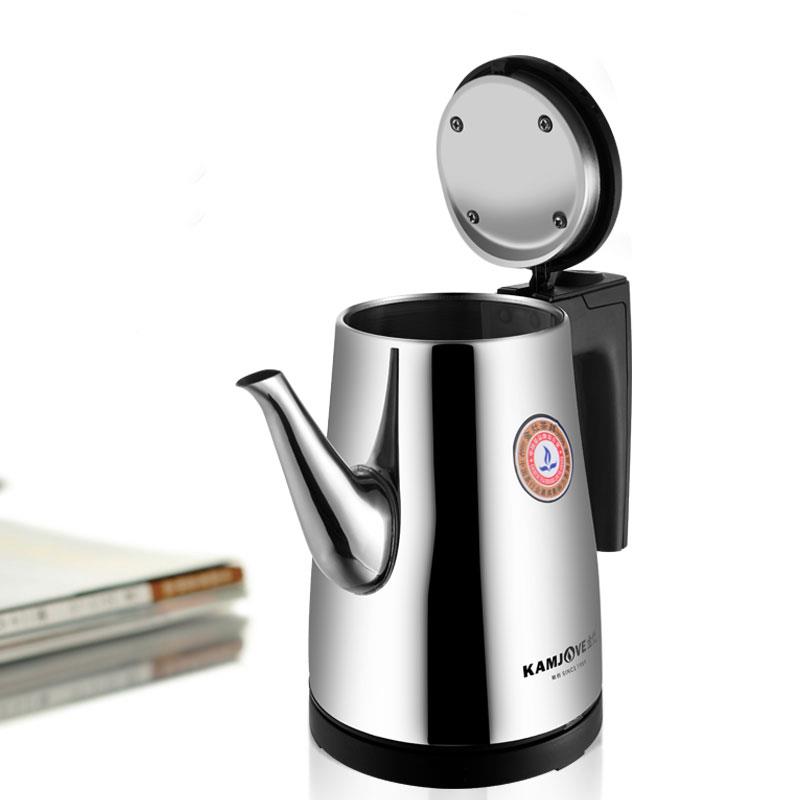 KAMJO灶VT-75E/金 T-7家5用迷你3不04锈钢电热水壶泡茶烧水壶自动